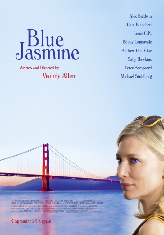 Domingo 1 de febrero | Cine  «Blue Jasmine» de Woody Allen por 3€