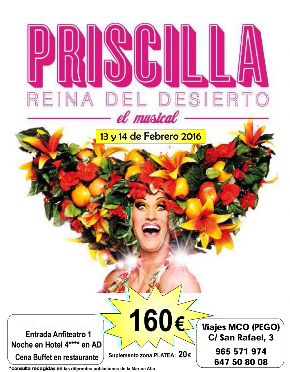 13-14 febrero | MUSICAL PRISCILA REINA DEL DESIERTO